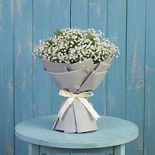 Букет цветов из:  Гипсофила #REPLACE_PRED# Выкса