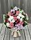 Букет цветов из: Альстромерии, Гвоздики, Розы и Хризантемы в Выкса