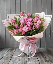 Букет Розовый кустик в Выкса