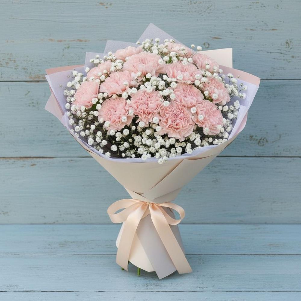 Букет цветов из: Гвоздики в Выкса