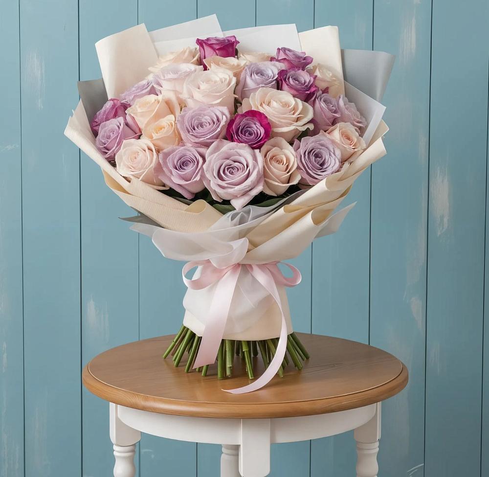 Букет цветов из: Розы в Выкса