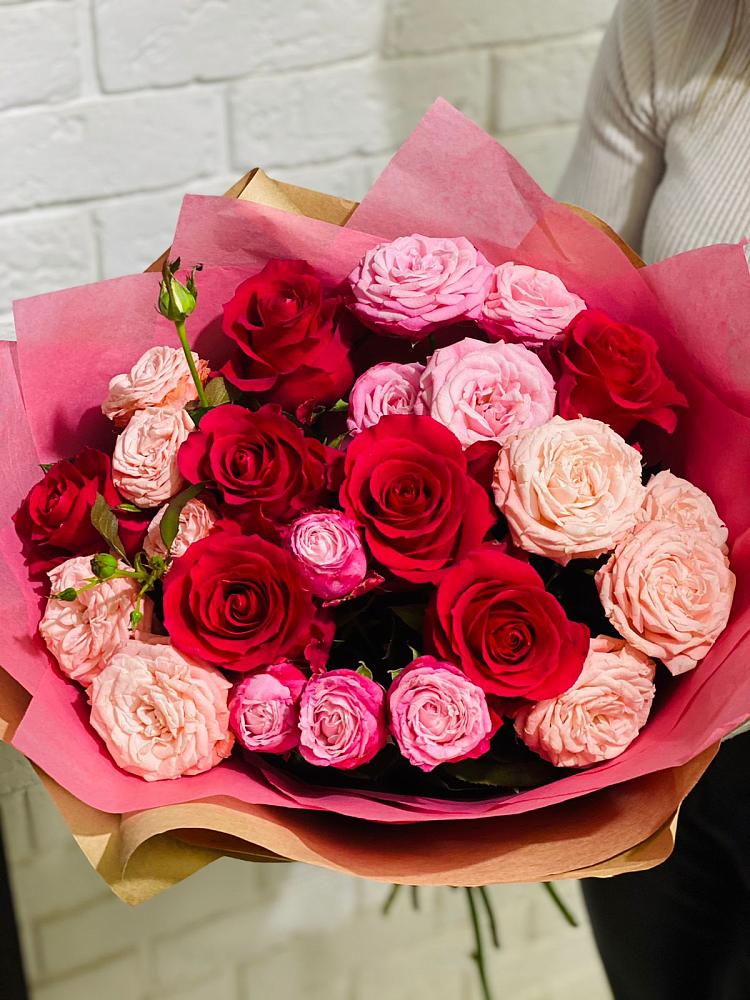 Букет цветов из: Розы в Выкса