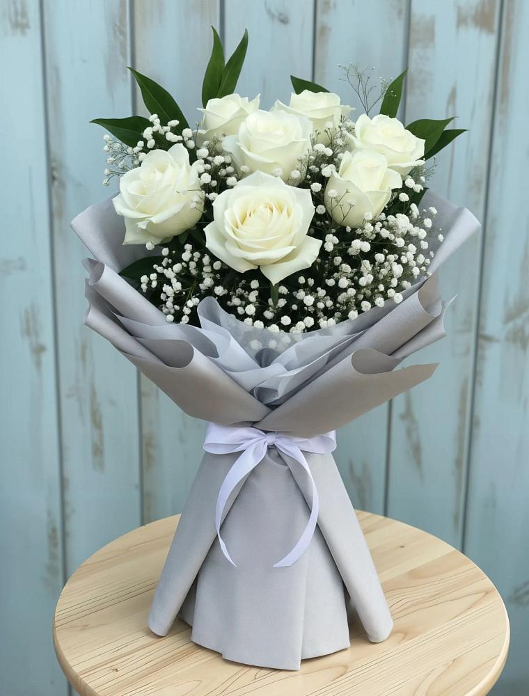 Букет цветов из: Розы в Выкса