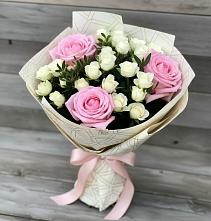 Букет цветов из:  Розы в Выкса