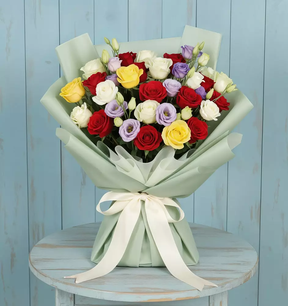 Букет цветов из: Розы в Выкса